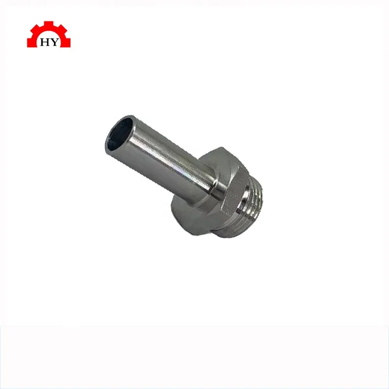 SS304 stainless steel welded high pressure hydraulic threaded connection