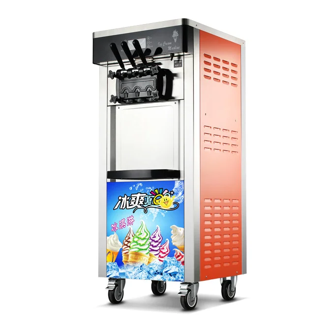 factory supply snack vending softy machine making ice cream soft machine