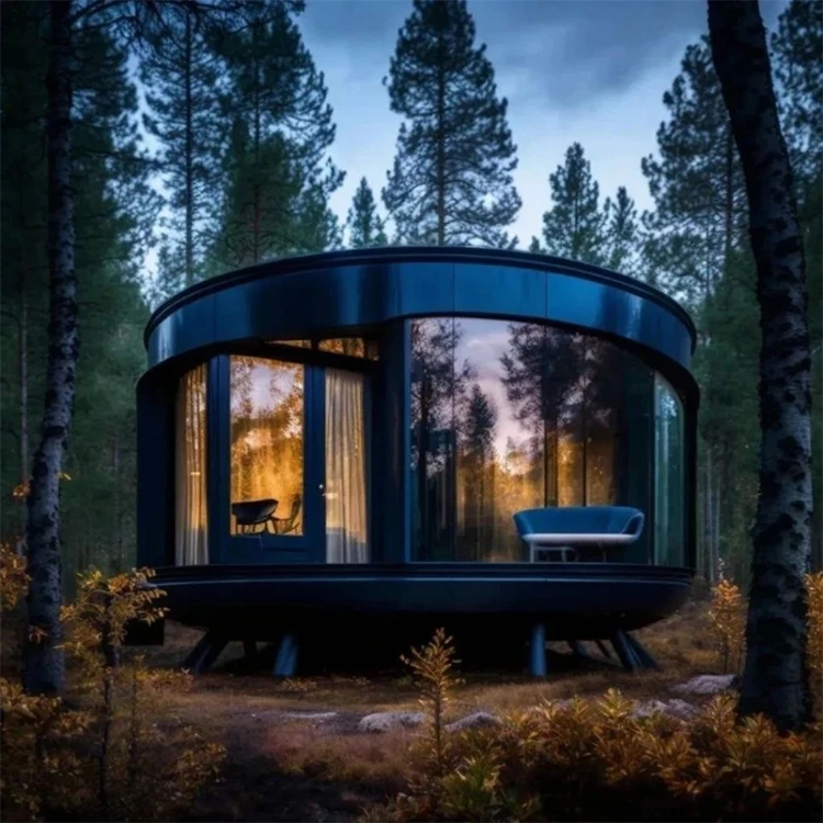 Multi Scene Use Of Modernity Tiny Villa Multifunction Mobile Prefab Capsule House