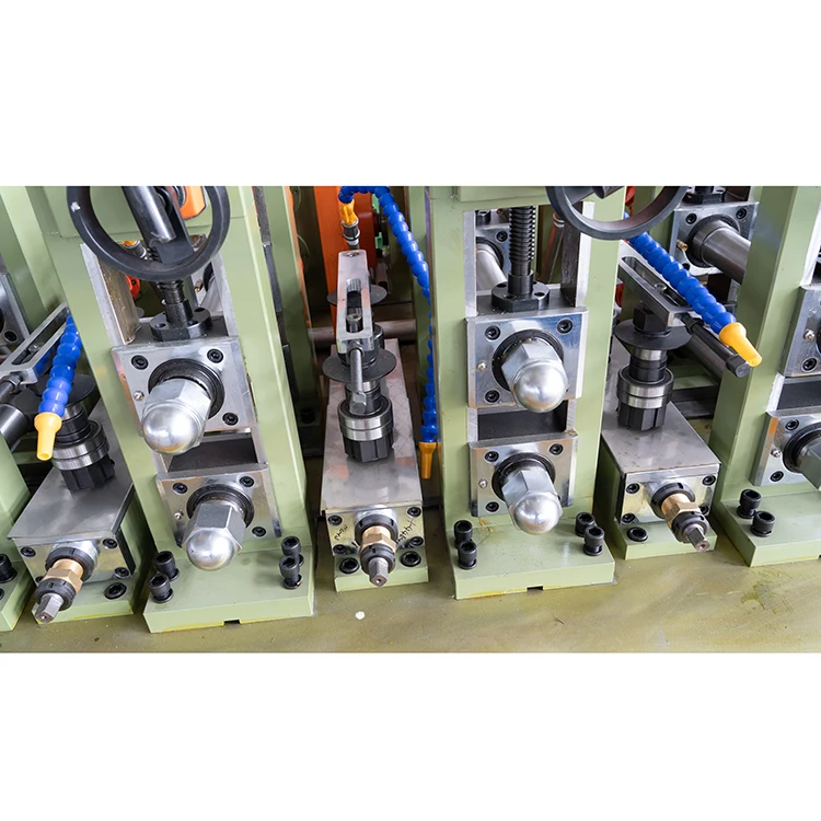 Nanyang manufacturing stable performance metal steel tube making machine erw pipe mill line