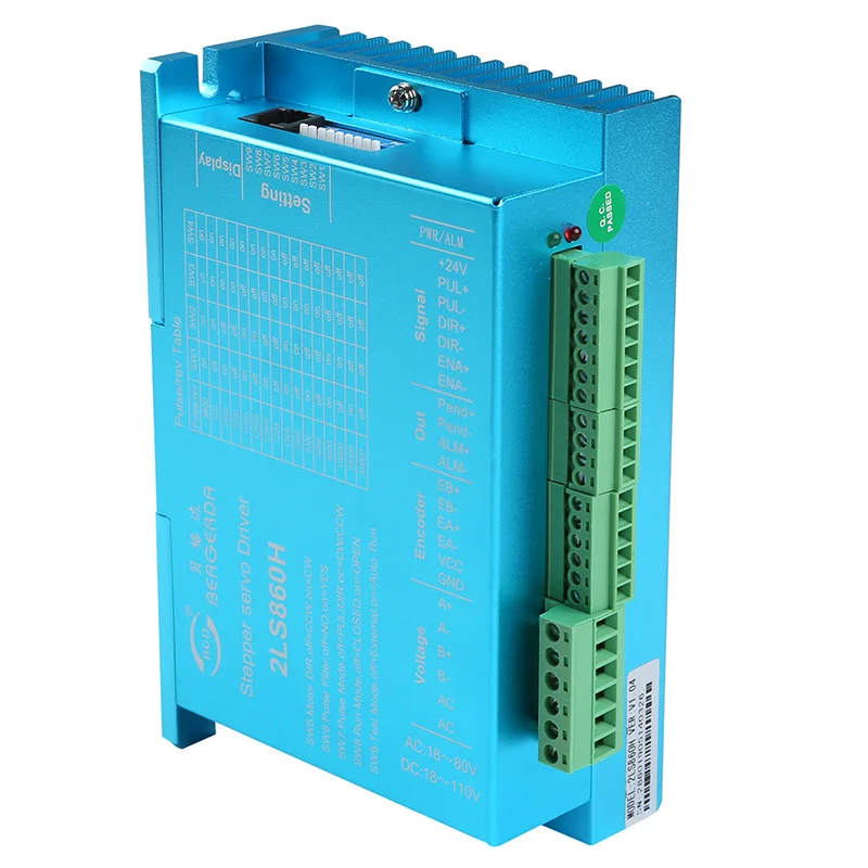 2LS860H direct manufacturer  closed step driver 1.8 degree  2 phase  nema34  for engraving/ labelling /laser auto machine CNC