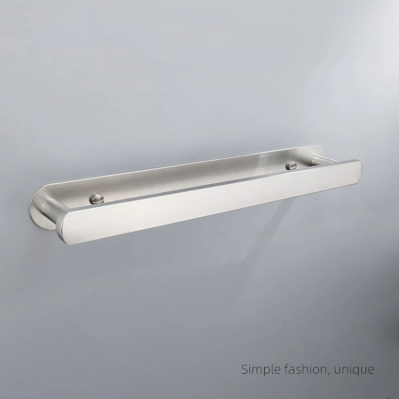 Прямая продажа с фабрики нержавеющая сталь настенная вешалка для полотенец самоклеющиеся для полотенец для кухни и ванной комнаты