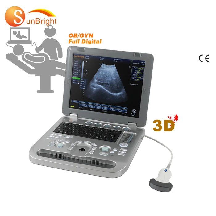 SUN-800D дешевые медицинские ультразвуковые инструменты OB/GYN 3D ультразвуковое устройство