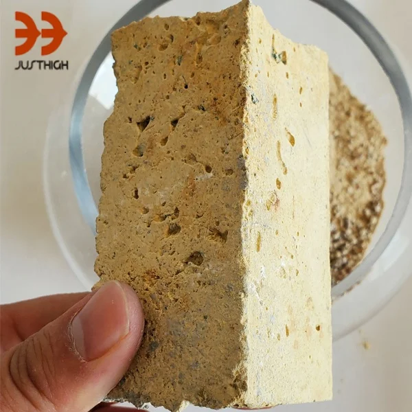 High Heats 96% SiO2 Induction Furnace Lining Acidic Quartzite Dry Ramming Mass