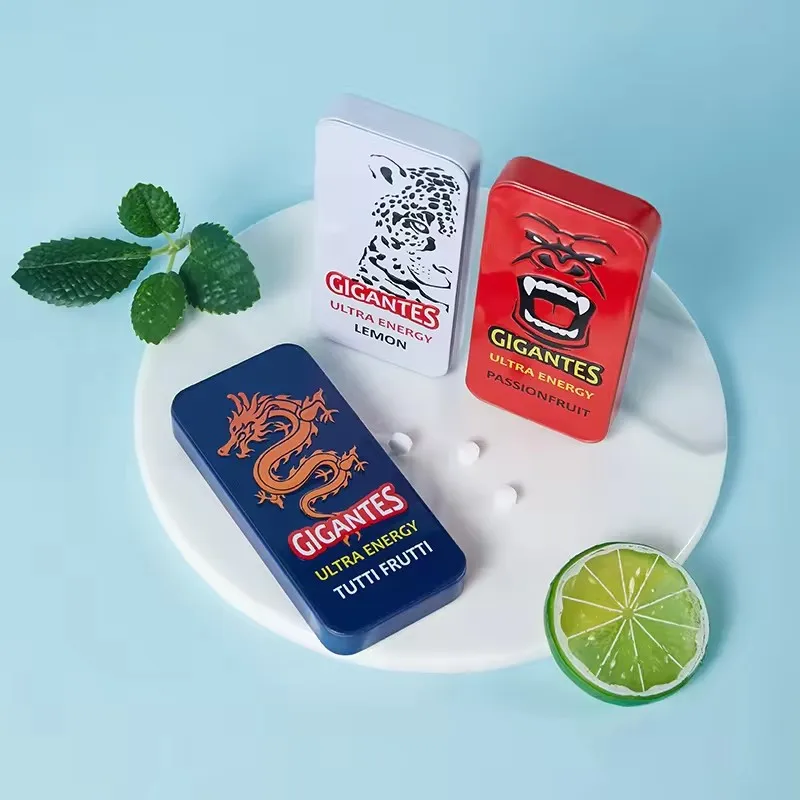 Factory wholesale high quality mint candy no sugar fresh mint candy slice snack candy