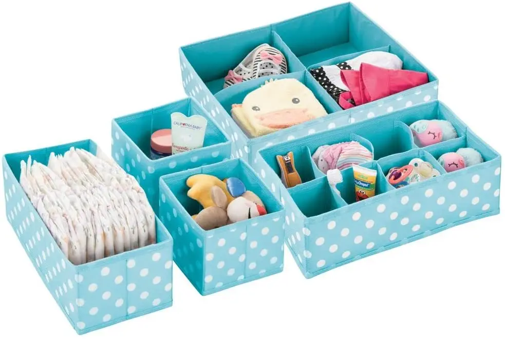 Closet Organizer Bin Soft Fabric Dresser Drawer Underwear Storage Drawer Divider Storage Organizers