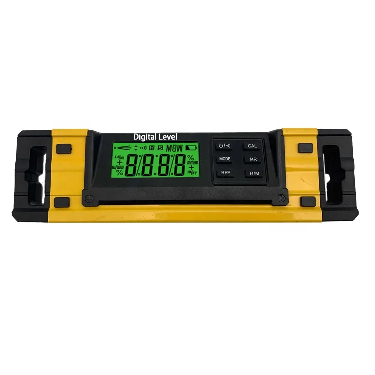9 Inch LCD Backlight Electronic Measuring Spirit Level Meter Digital Level
