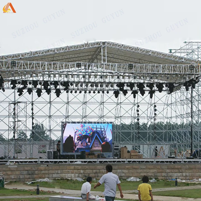 Aluminum alloy lighting truss performance event