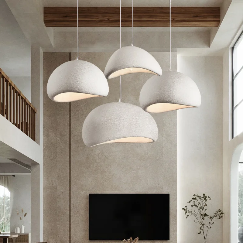 Creative Chandelier Decoration Concrete Cement Pendant Light Adjustable Chain 1-lights Pendant Light Fixtures For Restaurant