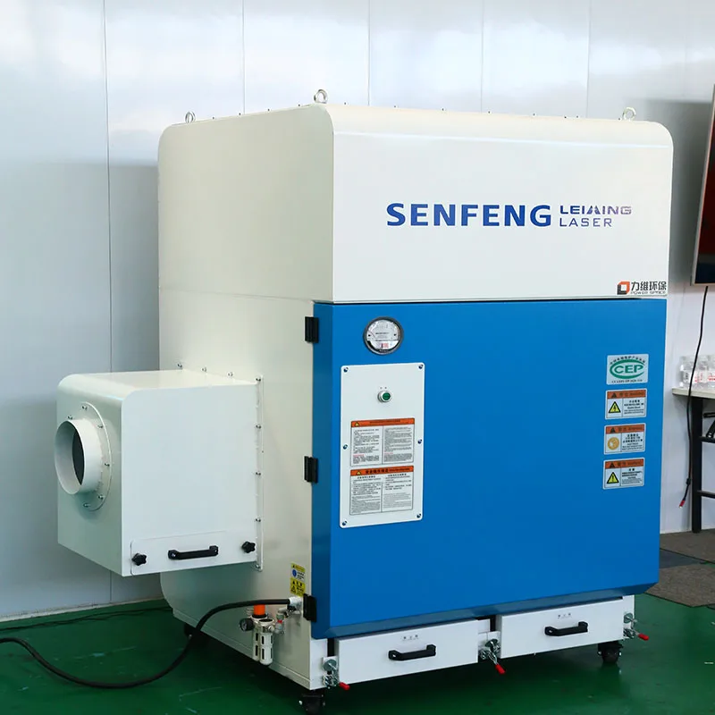 high efficiency laser smoke purifier laser fume extraction laser dust collector with CE certification