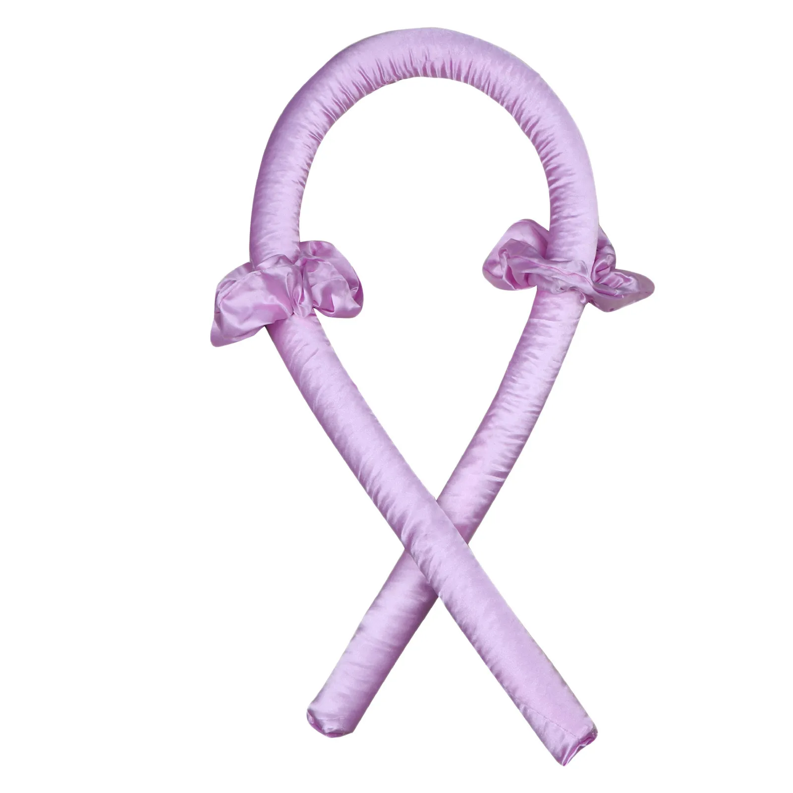 Lazy Heatless Hair Curler Rob Magic 100% Pure No Heat Silkstyling Satin Sleeping Hair Curling Wave Rollers