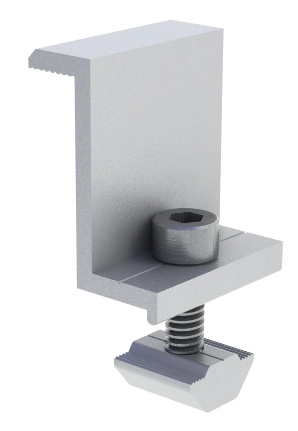 Pv Support Mid Clamps For Solar Panel Mounting Solar Panel Clamp