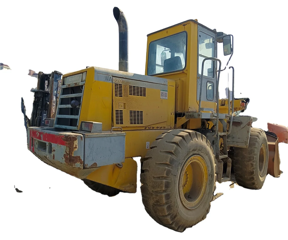 WA320-3 фронтальный погрузчик Komatsu оригинальный гидравлический двигатель 20 тонн номинальная нагрузка для ферм компоненты сердечника моторного насоса