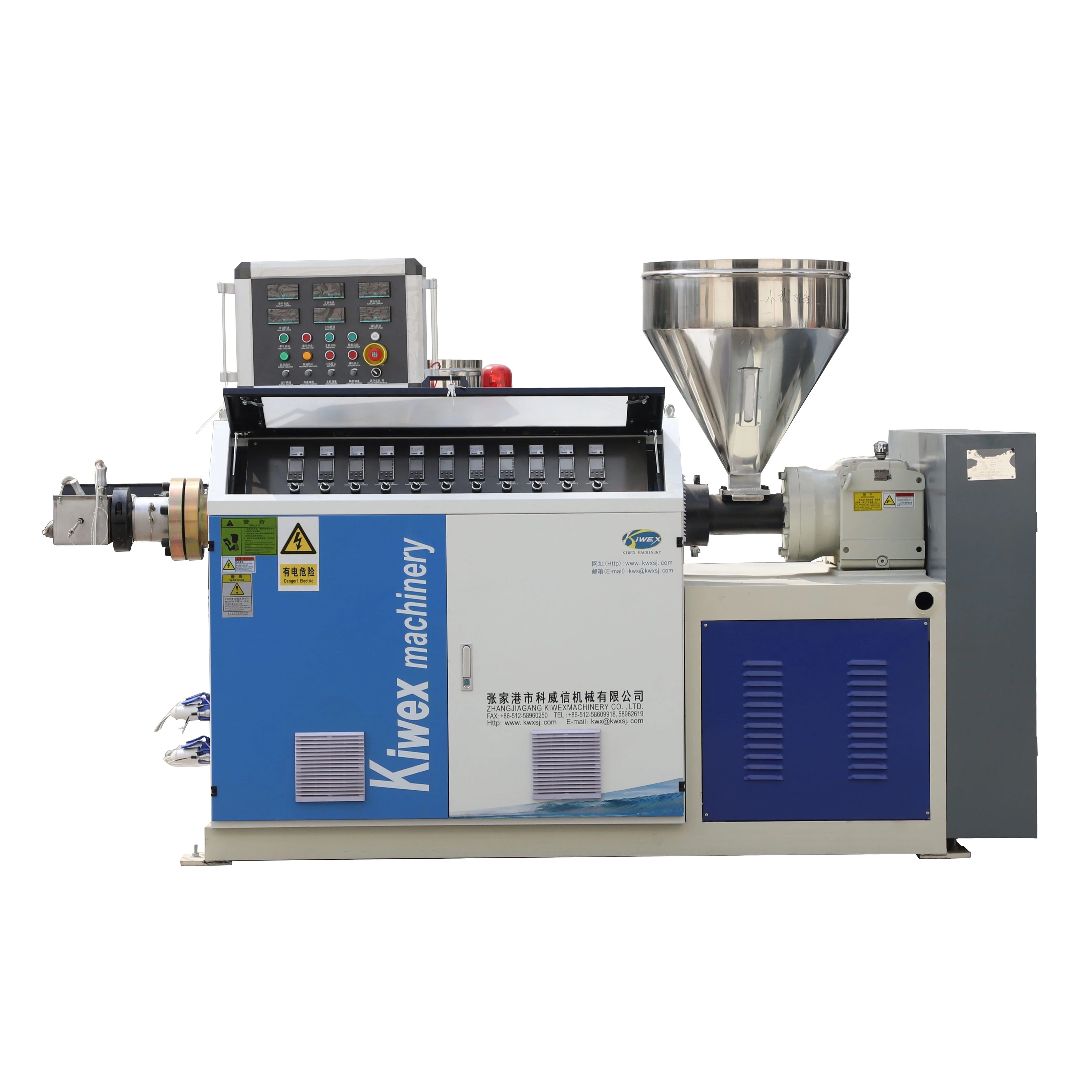 
Kiwex- SJ series plastic single screw extruders 
