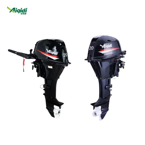 AIQIDI CE Standard 15HP 20HP 25HP Trolling motor with Water Cooling System for Rubber Boats, Inflatable Boats, Sailboats