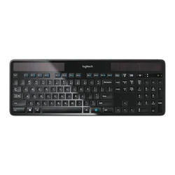 New Logitech K750 Solar 2.4 GHZ Wireless keyboard Light Energy Powered keyboard For computer office