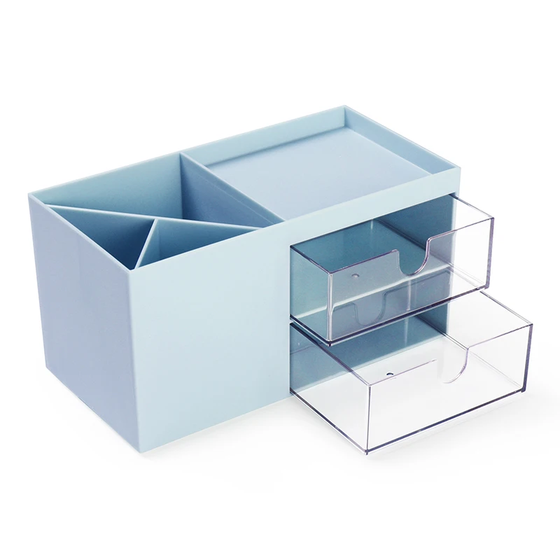 Comix корейский стиль Мини Художественная поставка блокирующий стол ящик Органайзер для стола с 3 сортировочными секциями
