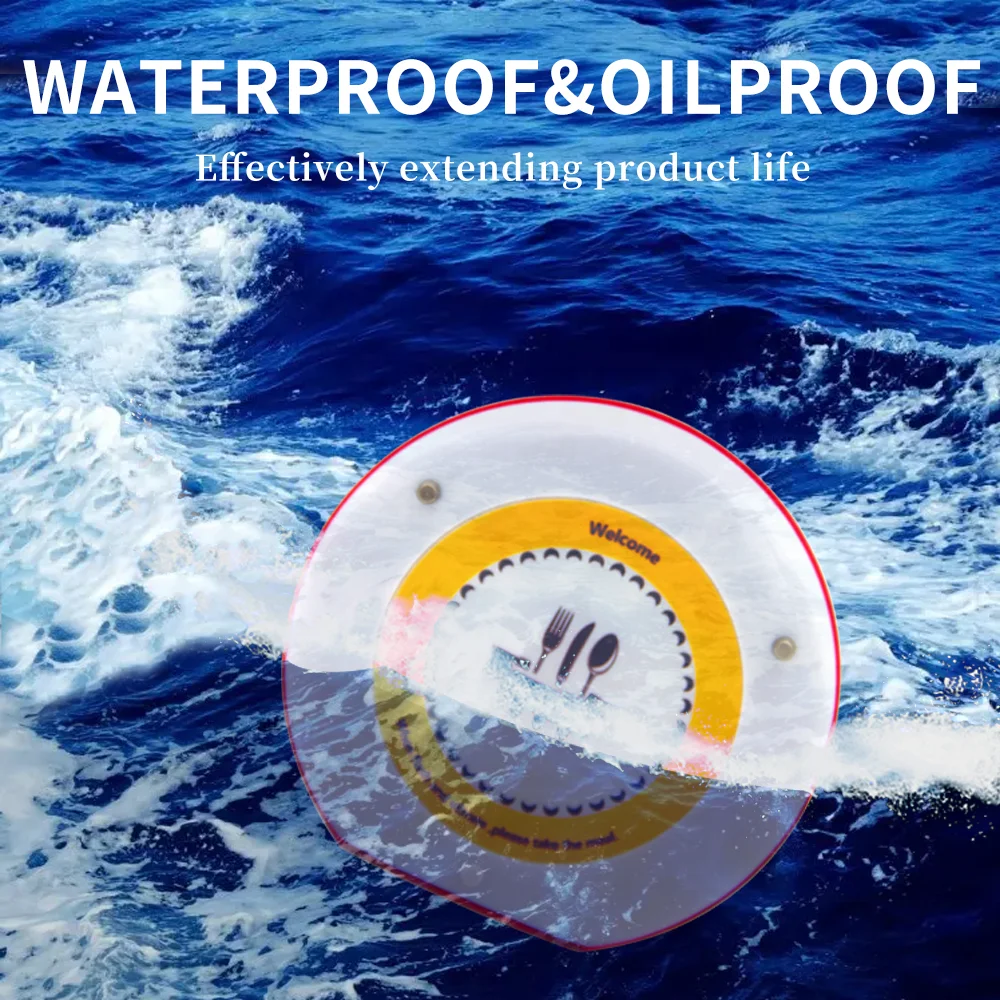 Restaurant Guest Paging System Long Range Coaster Pager Restaurant Guest Paging Buzzer