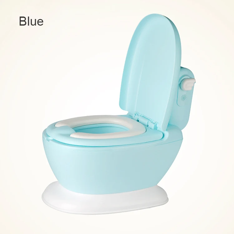 
Realistic Design Child Potty Training Toilet Seat With Flush Sound 