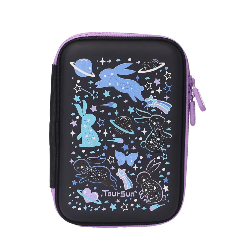 toursun Kawaii Kids Cartoon EVA School Pencil Case Stationery 3D kids personalized   Pen Box Students Supplies Pencil Boxes
