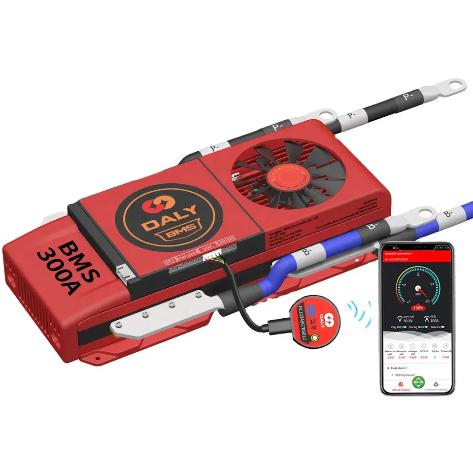 Intelligent  LifePO4 BMS 12V 24V 48V 60V 72V with BT balancer Lifepo4 Lithium Battery smart bms common port