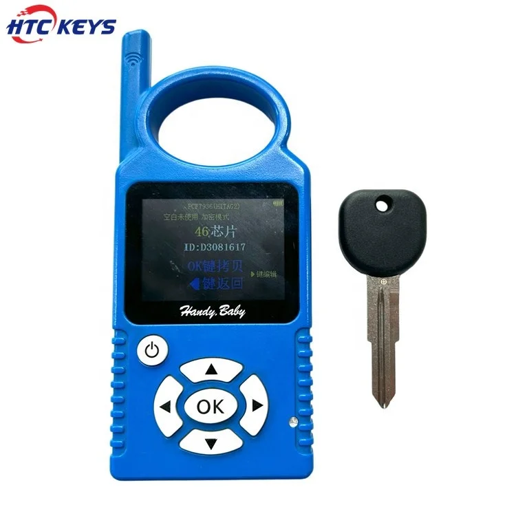 Good quality car transponder chip key shell case with id46 locked chip for c-hevrolet car key