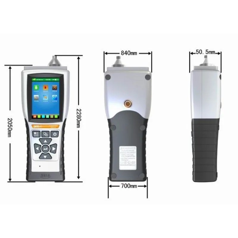 0-500PPM Portable H2O2 Hydrogen Peroxide Gas Alarm