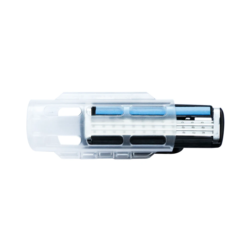 Three Layers Razor Cartridge Imported Sharp Razor Blade Portable Razor Head for Shave Bikini Refill Cartridge 3 Blade Refill 