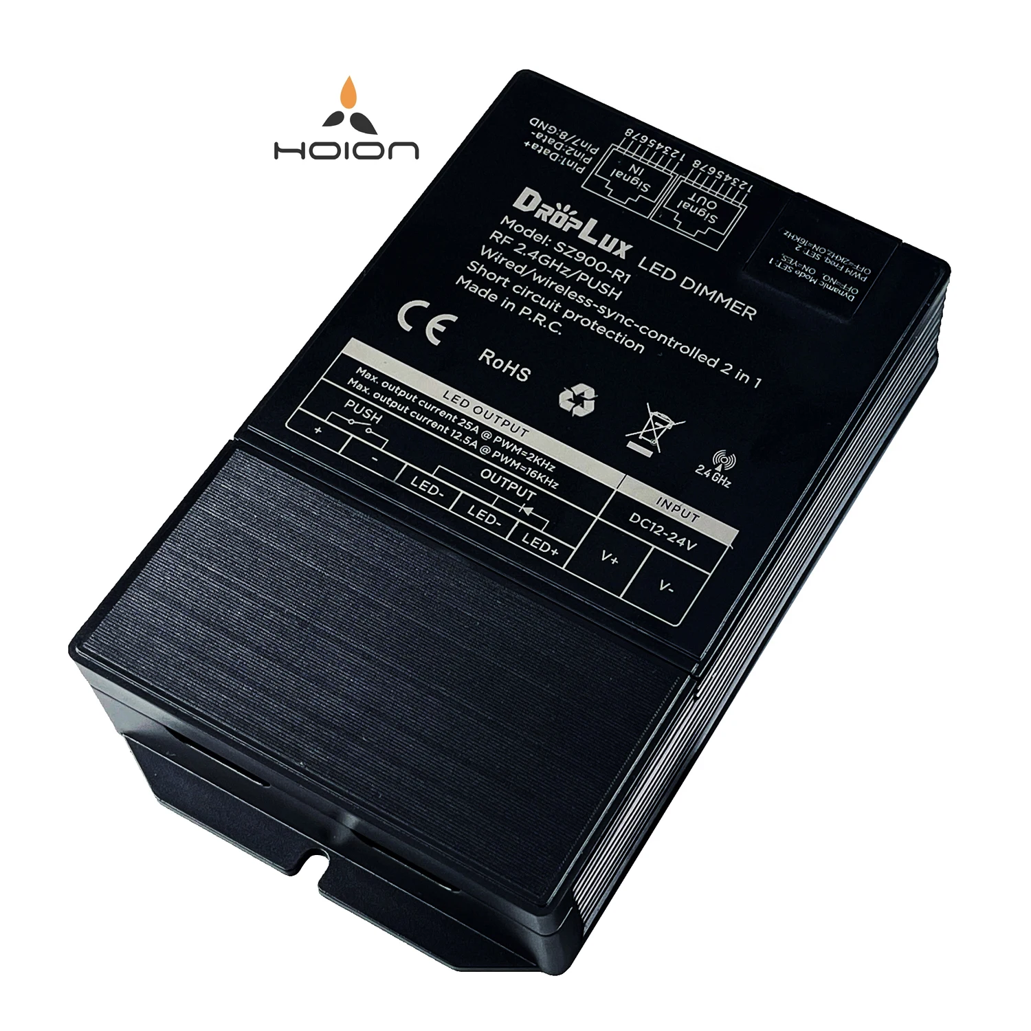 LED Dimmer Dimming DC12V DC24V 300W 600W 2.4GHz Wire/Wireless Synchronous Control LED Strip LED Dimming Controller