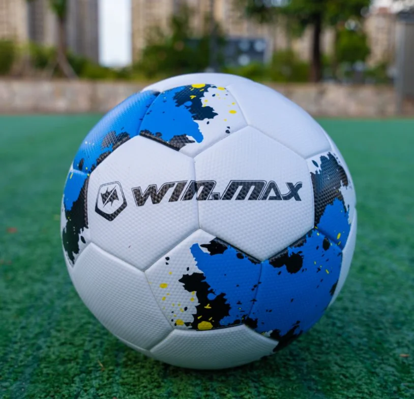 WIN.MAX Wholesale Official Size PVC TPU PU Soccer Ball Laminated Football