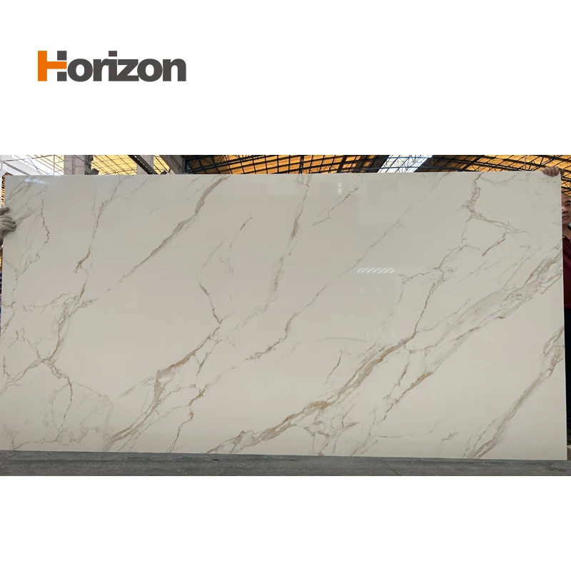 Horizon Table Top Sintered Stone for Tv Wall Background  and Dinning Table Sintered Stone