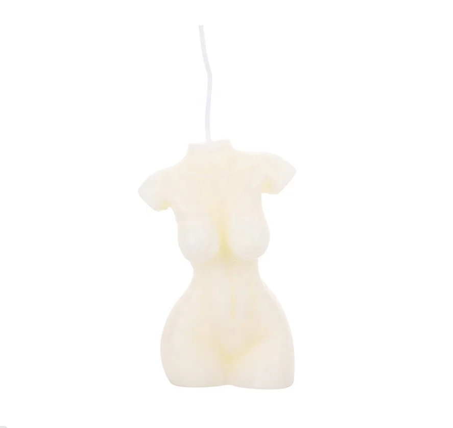 China Suppliers Male Female Body Candle Silicone Molds Fat Body Candle Mold Nude Torsoes