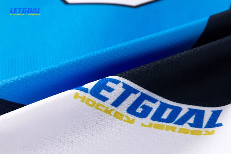 Double Layer dimple Shoulders Elbow Quick Dry Custom Sublimation Practice Ice Hockey Wear