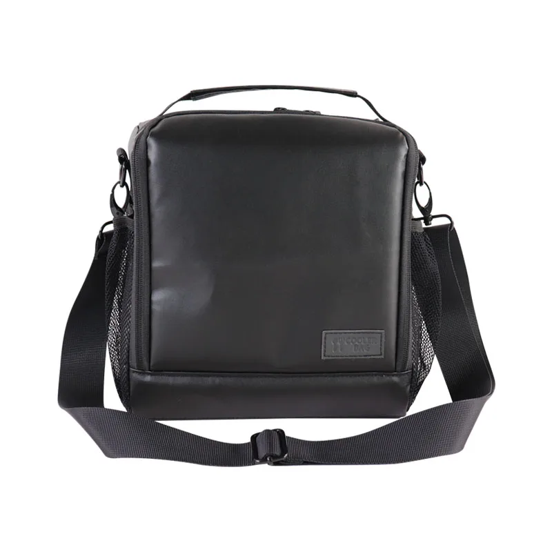 Custom Imprint Portable Non Woven Large Insulated Tote Bag Thermal Lunch Cooler Bag