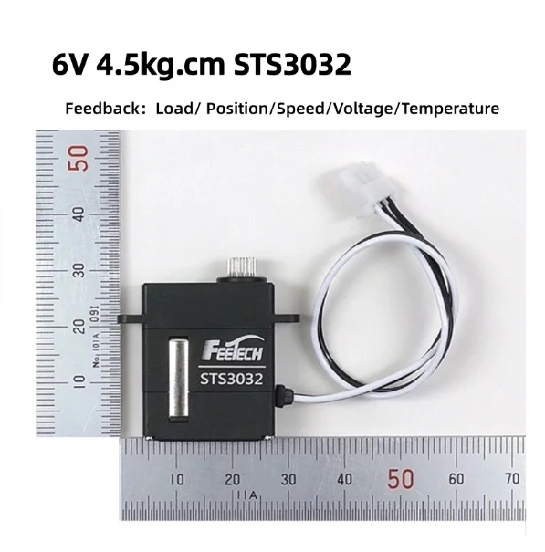 STS3032 4.5Kg Smart TTL Micro Robot Servo Motor With Feedback Multi-mode For Smart Curtain Robot Spare Parts Wheel-Legged Robot
