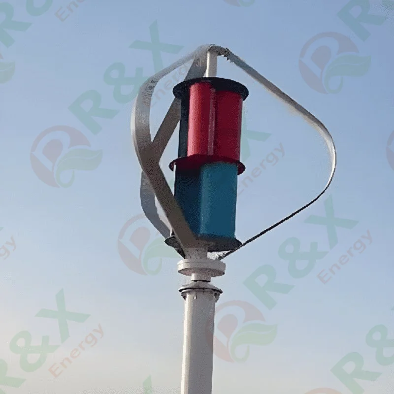 RX 5Kw 10kw Vertical Axis Windmill 24V 48V 96V Wind Turbine Permanent Maglev Generator With Mppt Charge Controller