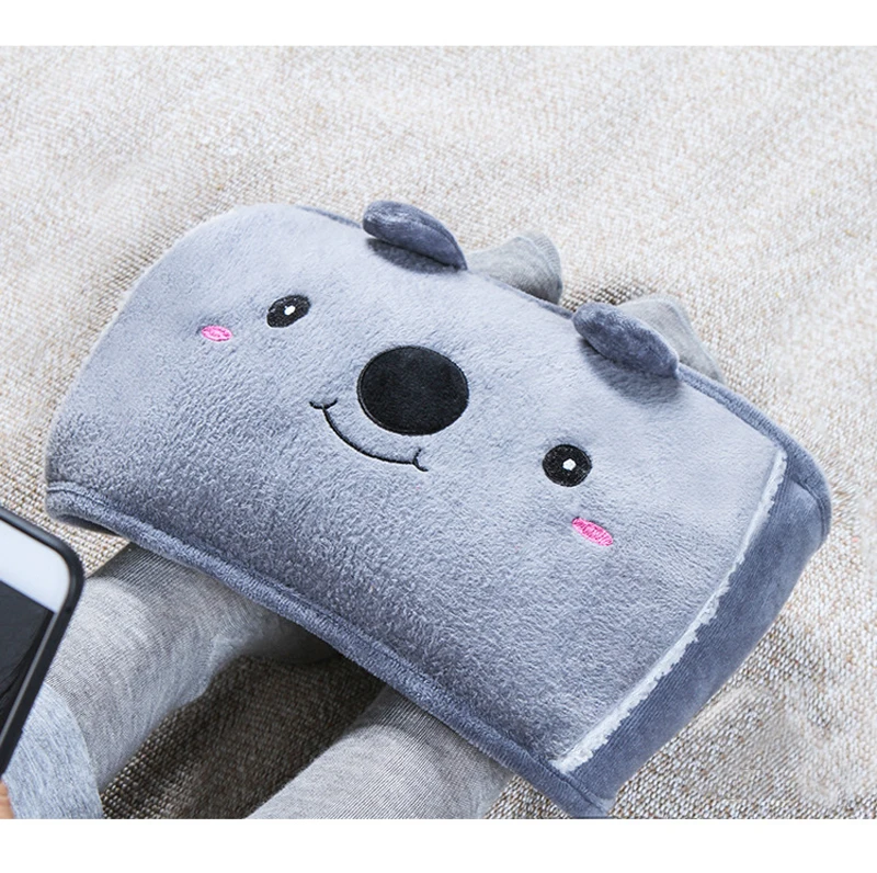 2021 Winter Tops Portable Dog Hot Water Bag With Warm Plush Waist Cover Belt Cure Dysmenorrhea Hand Warmer hot water