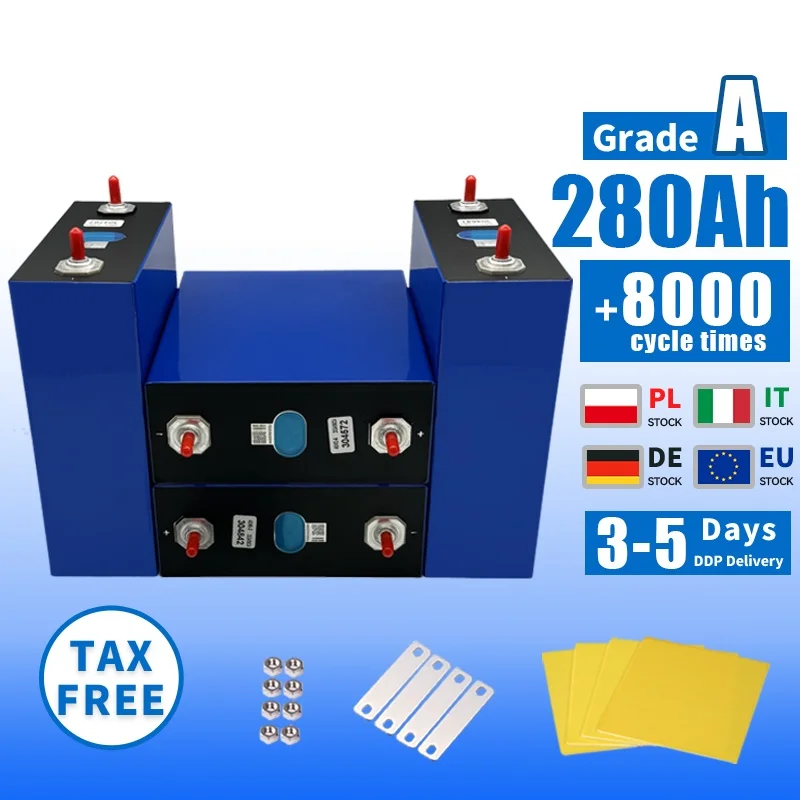 EV 3 2 V 280Ah Lifepo4 солнечная батарея электрические мотоциклы призматические литий-ионные 280k 300Ah 304Ah 306Ah 314Ah литиевые батареи