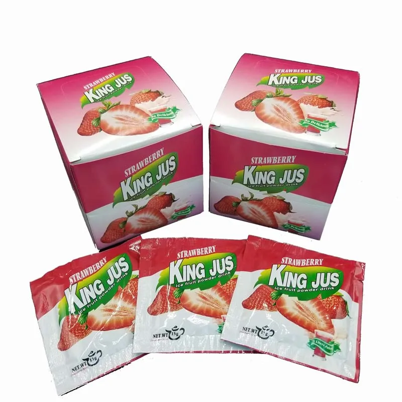 Flavoured Instant Powder Juice Strawberry