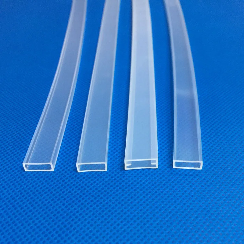 China Factory Led Light Silicone Tube Transparent Silicone Tube Neon Flexible Silicone Strip Light Tube