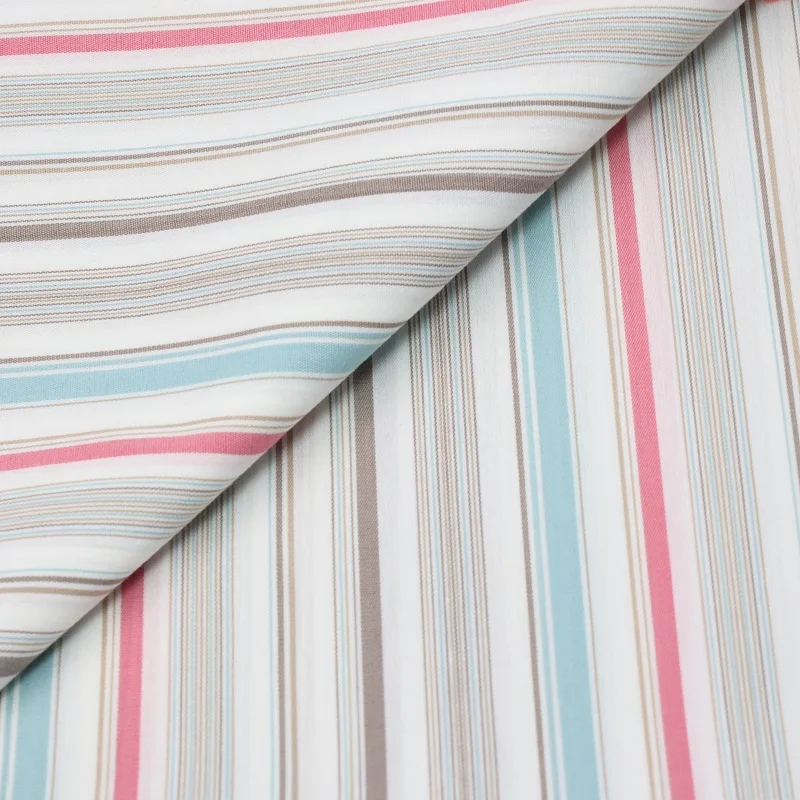 China Textile yarn dyed  cotton polyamide spandex for Shirts Men and Women