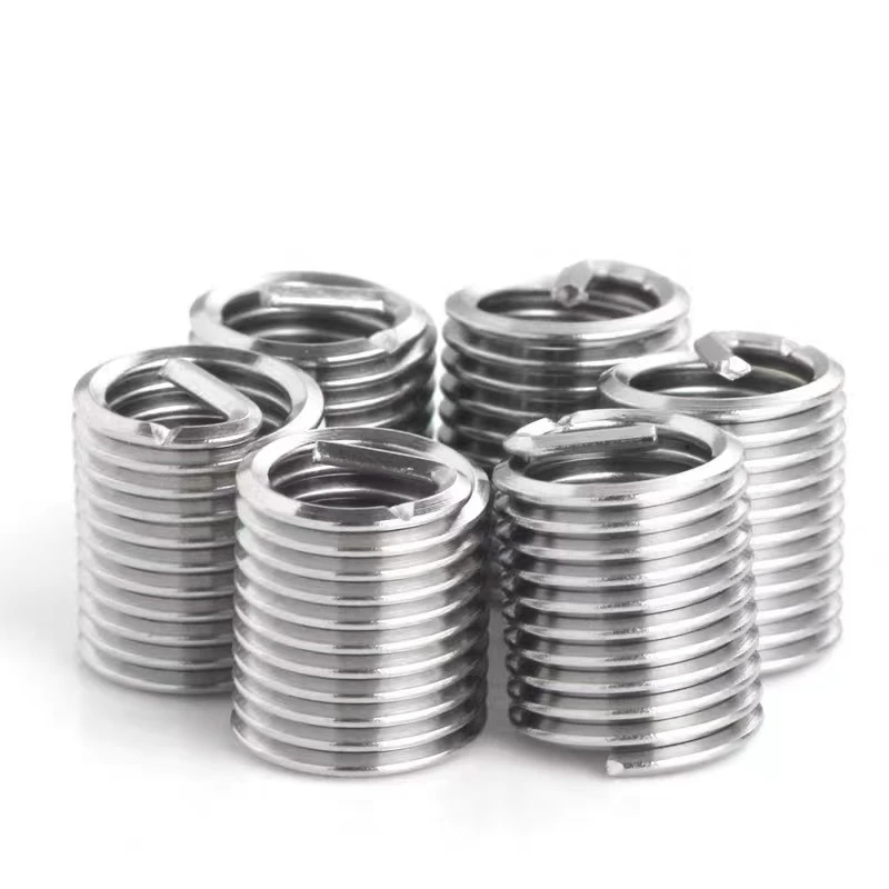 Professional Spark Plug Quick Thread Spring Internal And External Thread Concentric Body Standard Threaded Inserts