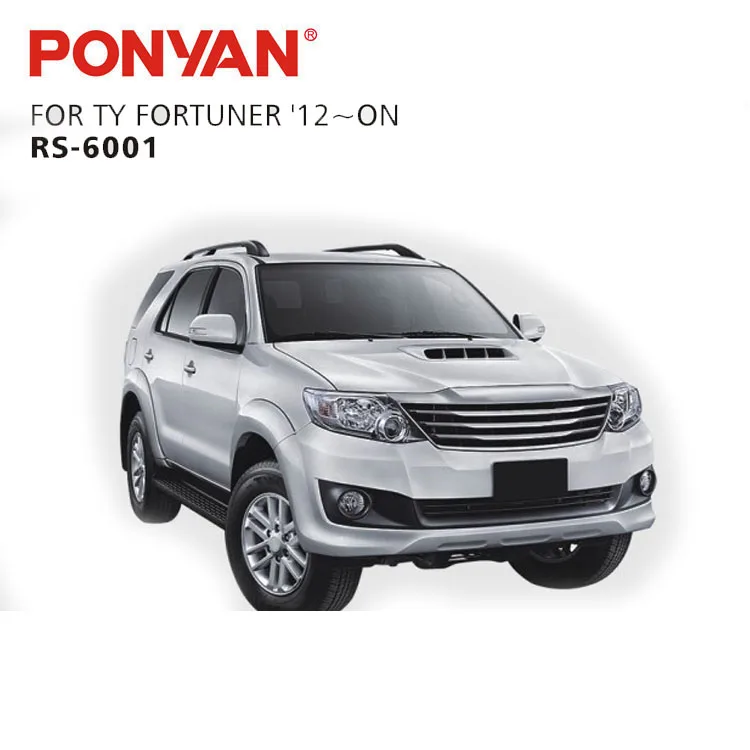 Abs Rear Bumper Cover For Ty Fortuner 2012 2013 2014  Chrome Trim Trunk Rear Bumper Protector Cover Plate