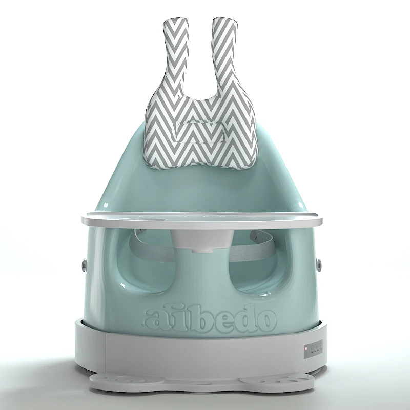 Детский водонепроницаемый обеденный стул с защитой от столкновений может быть подключен к мобильному телефону, чтобы воспроизводить музыку, детское сиденье