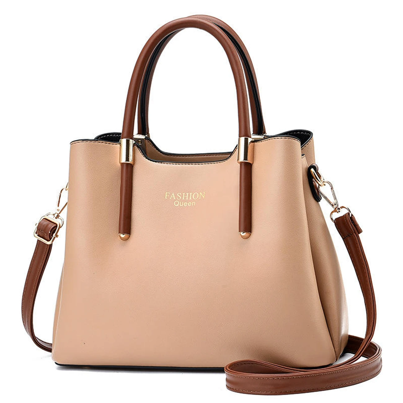 Custom Logo Tote Leather Hand First Class Imitated Famous Brand Shoulder Crossbody Handbag Pu Leather Shoulder Bag For Woman