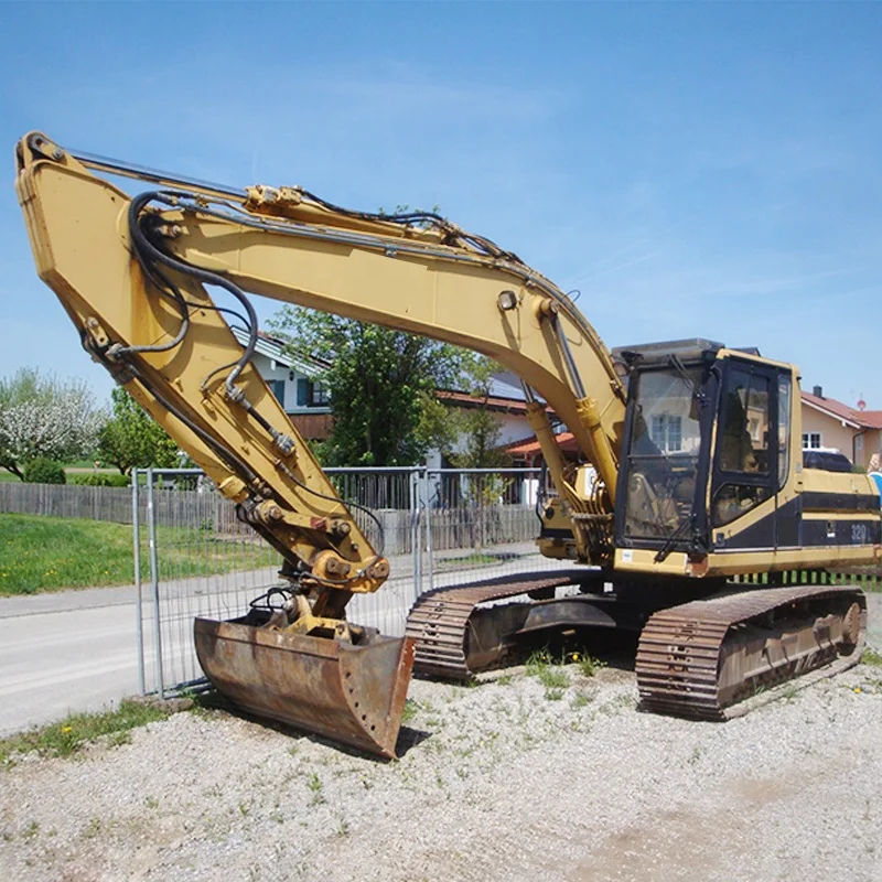 mini backhoe loader 4X4 wheel CAT420 used Caterpillar 416f 420e cat430 backhoe loader excavator