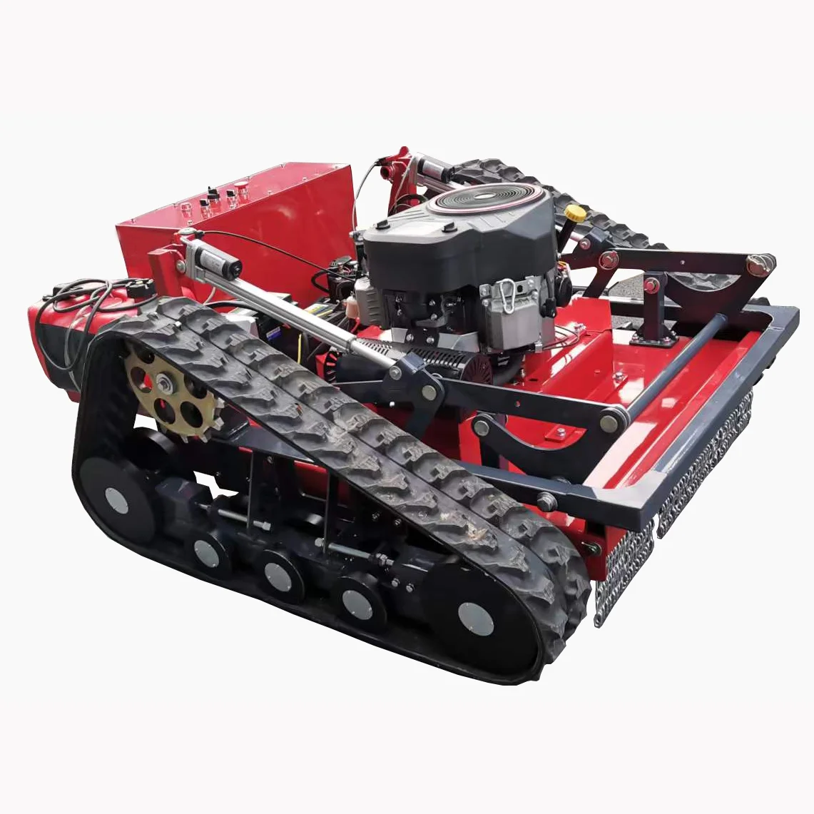 portable lawn mower gasoline robot mower remote control lawn mower