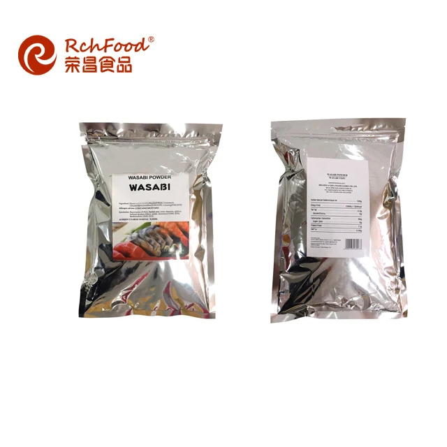 Grade B Wasabi Powder Japanese Sauce for Sushi Seafood