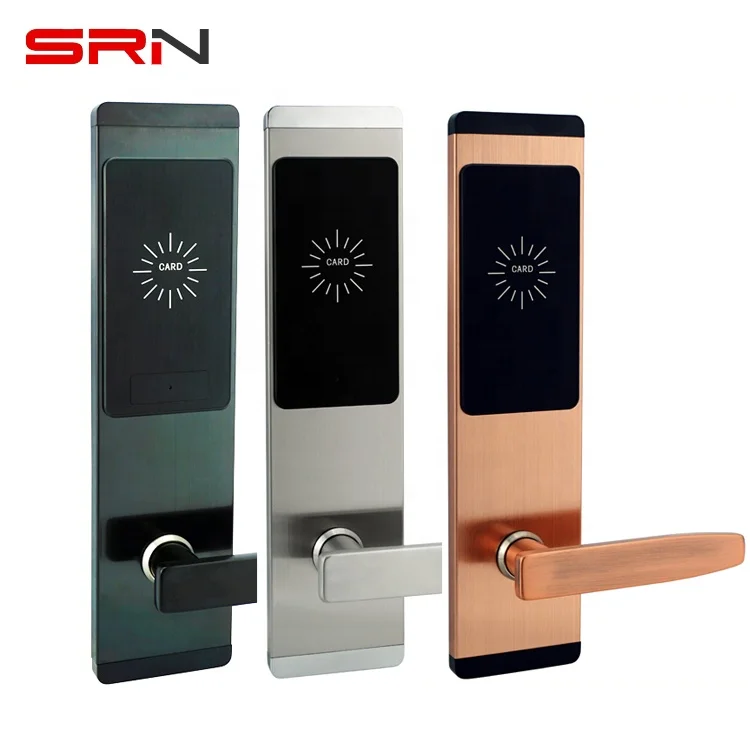 
RFID Smart Door Lock Hotel Key Card Switch System With Management Software 