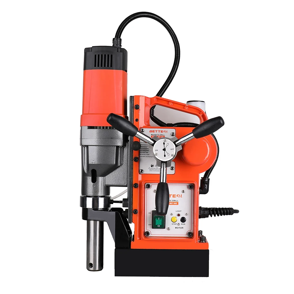 BET-50Z High capacity Industrial Automatic Magnetic base Annular Cutter 50mm with spindle support